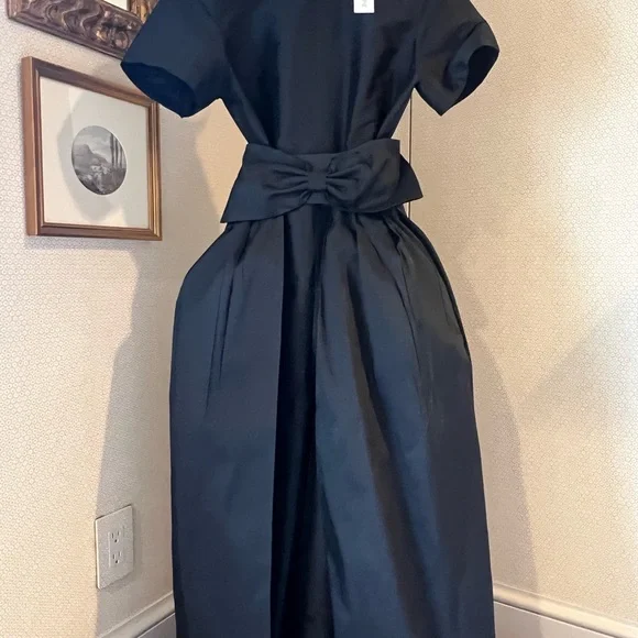 Frances Valentine Black Wide-Leg Jumpsuit - Picture 5 of 7